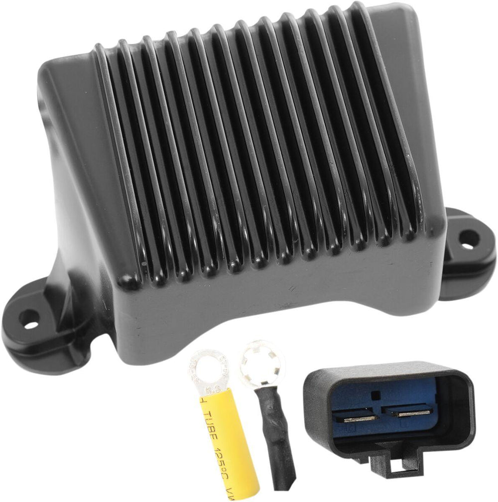 Drag Specialties Solid-State Regulator For Harley Davidson FLHR 1450 1999-2001 - Black