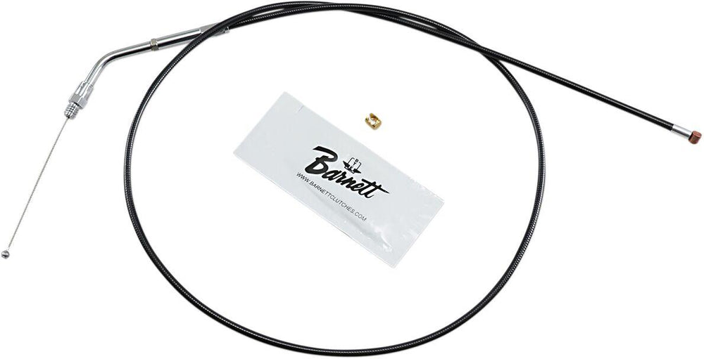 Barnett  Vinyl Throttle Idle Cable For Harley Davidson FLH 1340 1981-1984 99 cm (39") - Black