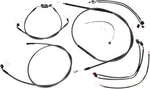 Magnum Shielding  Pearl Designer Handlebar Cable Install Kit For Harley Davidson FLDE 1750 2018-2020 30.5 - 35.5cm (12" - 14") - Black