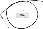 Barnett  Vinyl Throttle Idle Cable For Harley Davidson FLHR 1450 2002-2003 99 cm (39") - Black