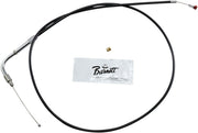 Barnett  Vinyl Throttle Idle Cable For Harley Davidson FLHR 1450 2002-2003 99 cm (39") - Black