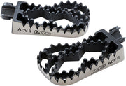 IMS Adventure Series Footpegs For Husqvarna 701Supermoto 2016-2022 - Black Silver