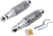 Drag Specialties Premium Ride-Height Adjustable Shocks For Harley Davidson FLHR 1340 1994-1998 Rear 279.40 mm (11.00") - Black Chrome