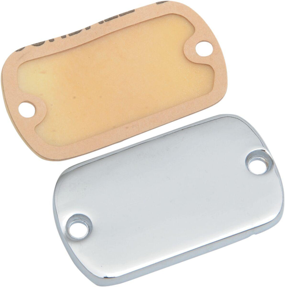 Drag Specialties Front Master Cylinder Covers For Harley Davidson FL 1200 1972-1977 - Chrome