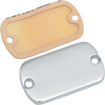 Drag Specialties Front Master Cylinder Covers For Harley Davidson FL 1200 1972-1977 - Chrome