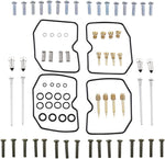 Parts Unlimited Carburettor Repair Kit For Kawasaki ZR-7 2000-2004 - Black Gold Silver