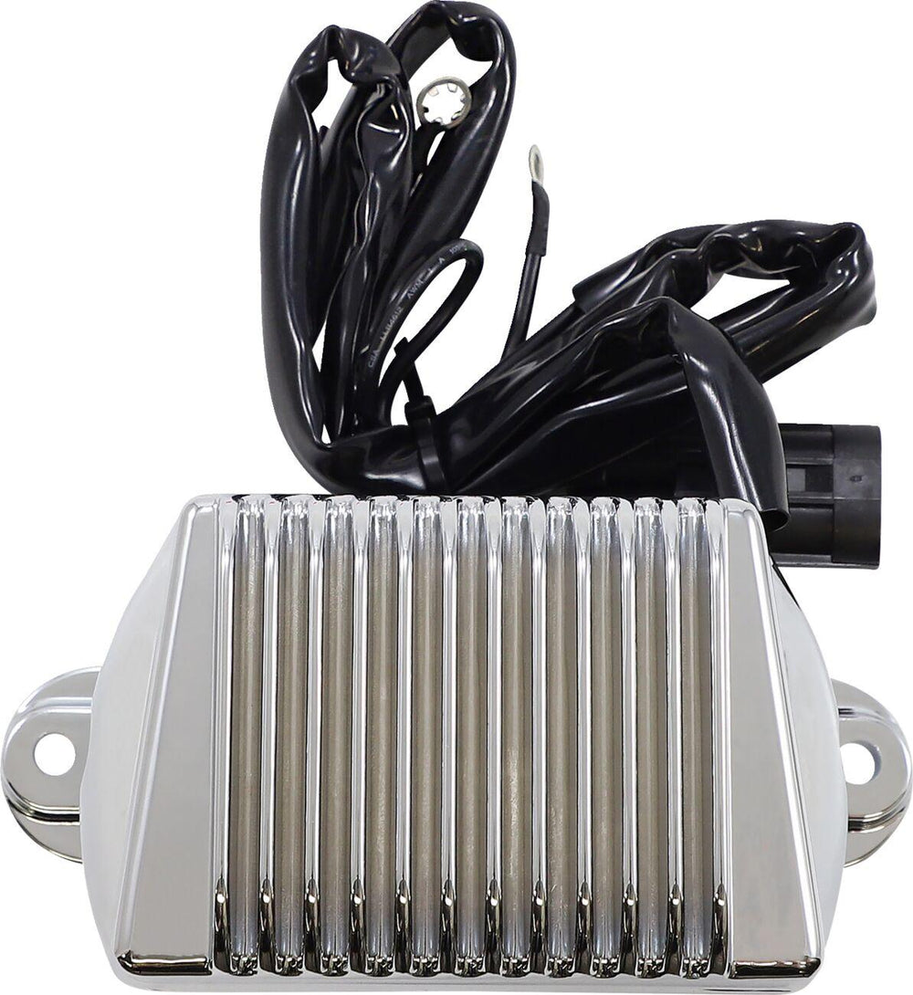 Drag Specialties Premium Voltage Regulator For Harley Davidson FLHR 1450 2002-2003 - Chrome