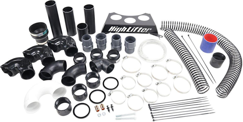 High Lifter ATV Snorkel Kit For Kawasaki KVF750I 4X4 - Silver
