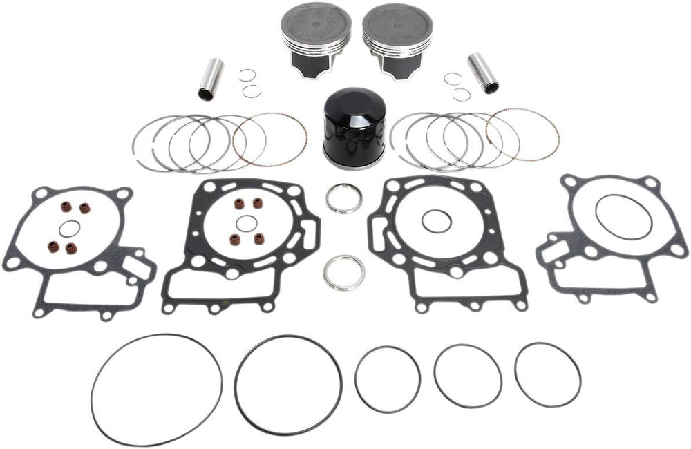 WSM Top End Rebuild Kit For Kawasaki KVF750I 4X4 2005-2011 +1.00 mm
