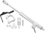 Drag Specialties Steering Damper Kit For Harley Davidson XL 1200 C 2007-2020 - Chrome Satin
