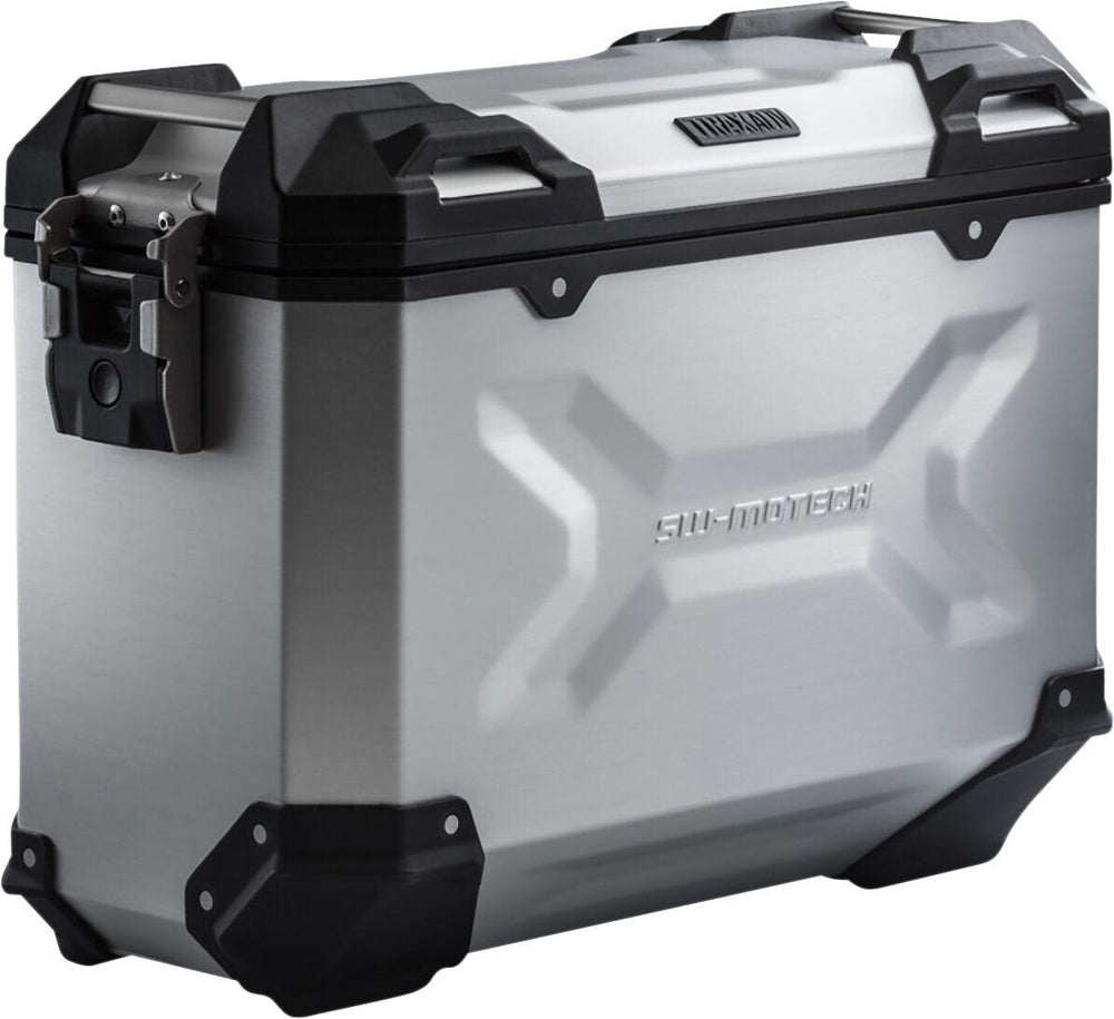SW Motech TRAX Adventure Hard Pannier Case For Voge Adventure 650 DSX 2021-2024 Left - Silver