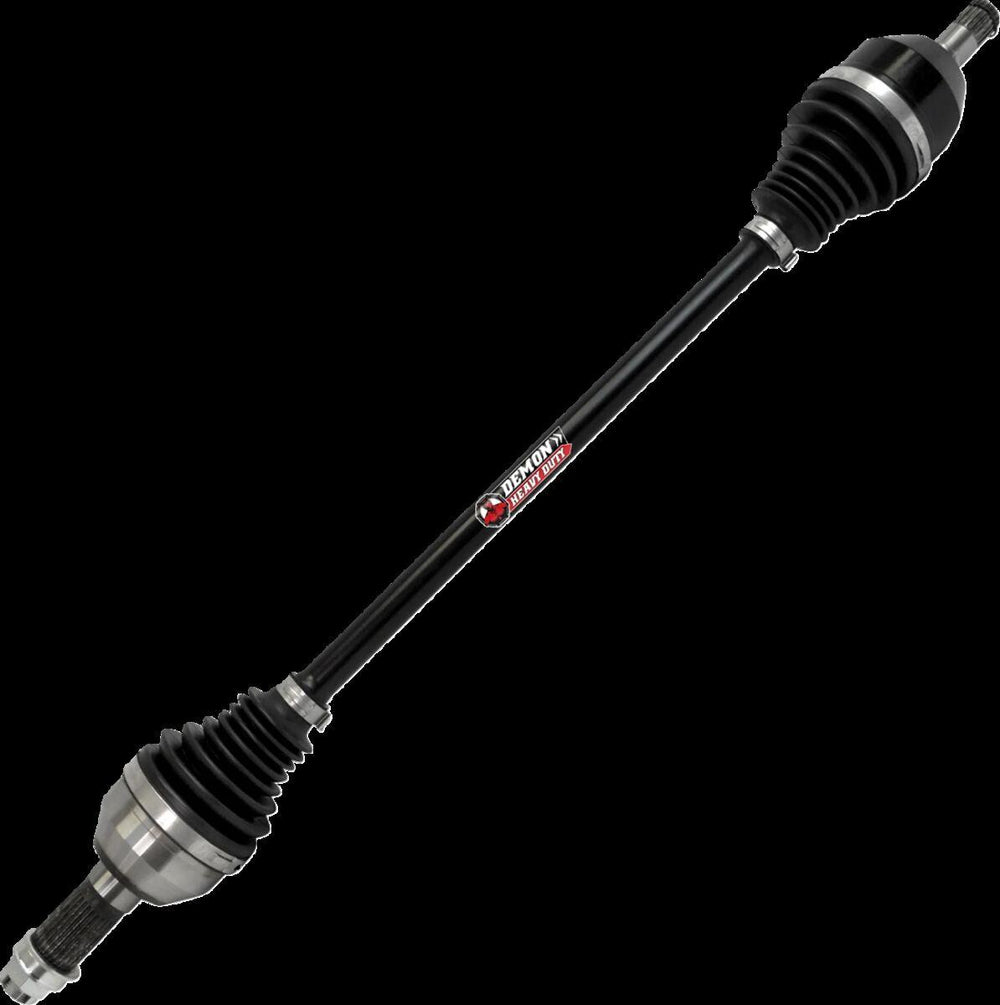 Demon Heavy Duty Axle For Can Am Maverick Turbo 900 EFI 4X4 2018-2021 Front Right - Black