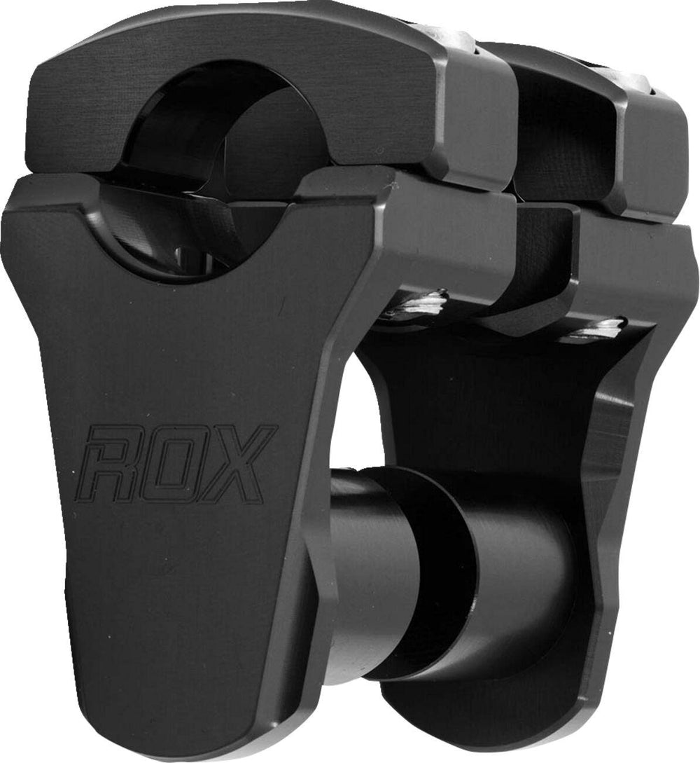 Rox Speed FX Pivoting Handlebar Risers For KTM Adventure 390 2020-2024 44.5 mm (1-3/4") - Black