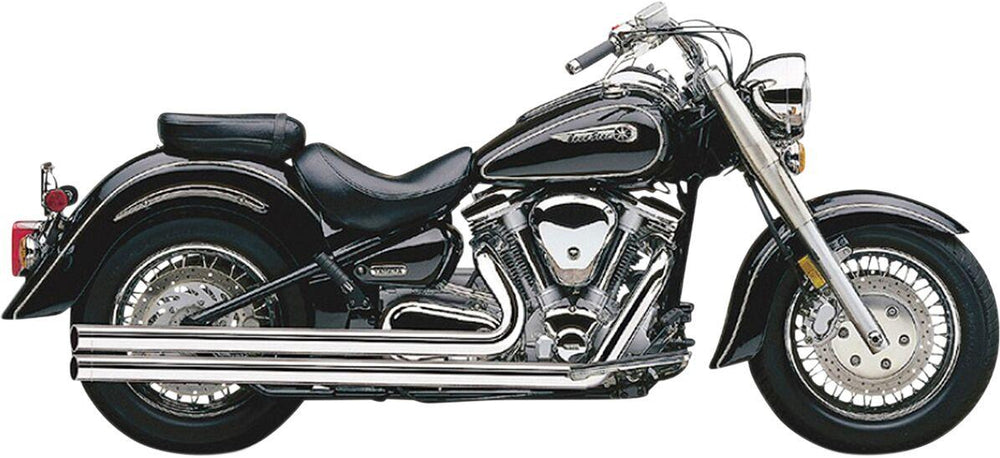 Cobra Speedster Long Exhaust System For Yamaha XV 1600 A 1999-2004 - Chrome
