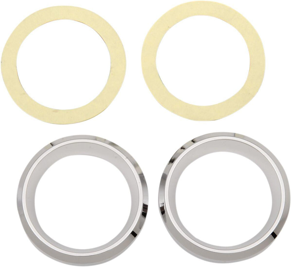 Drag Specialties Instrument Gauge Bezel For Harley Davidson FLTC 1340 1986-1991 - Chrome