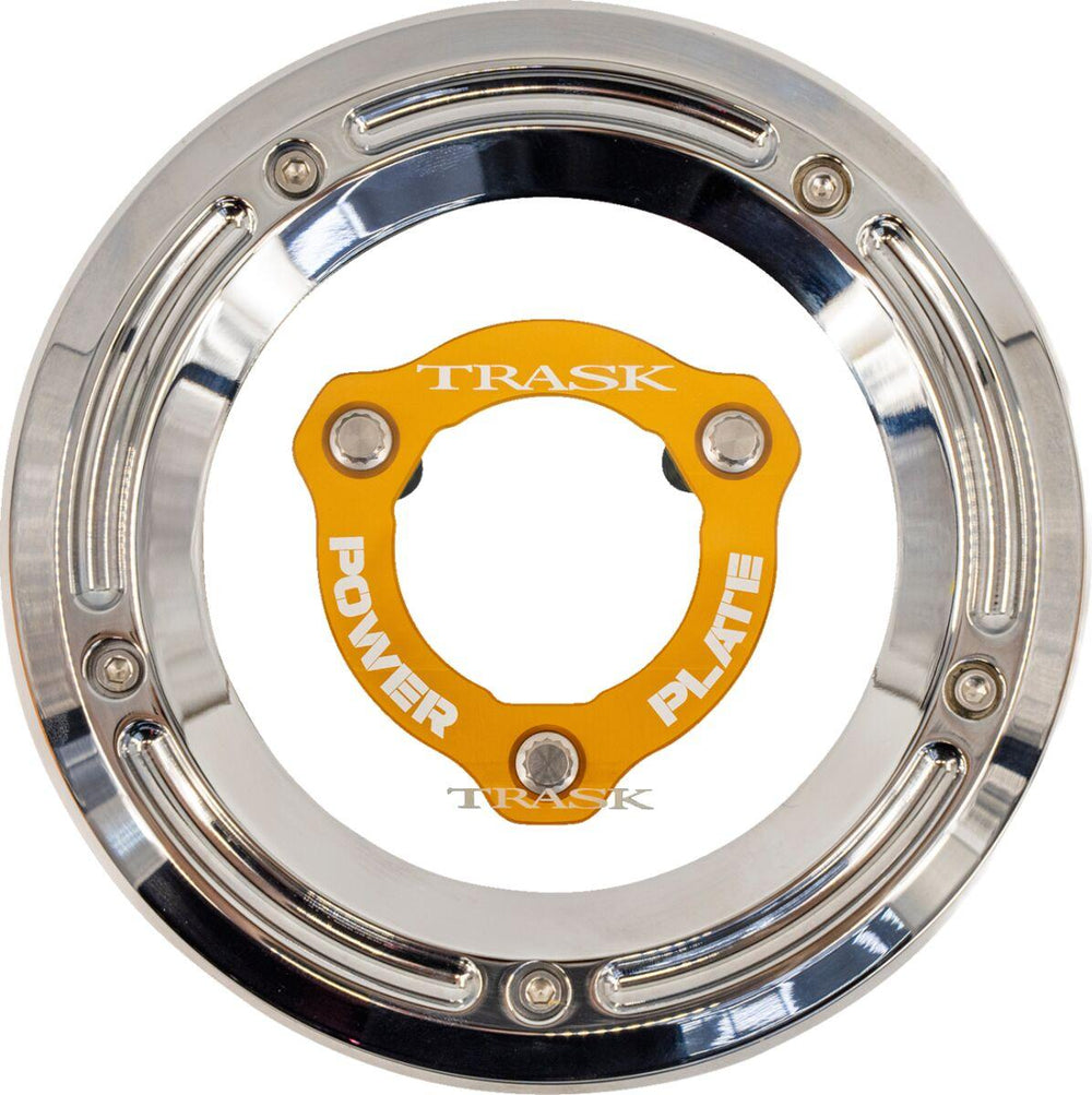 Trask Derby Cover & Power Plate Kit For Harley Davidson FLH 1868 ABS 2021 - Chrome/Gold