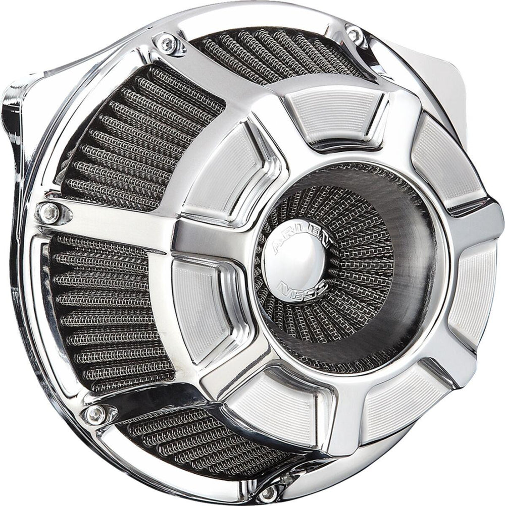Arlen Ness Inverted Series Beveled Air Cleaner Kit For Harley Davidson FLHX 1923 2024-2026 - Chrome