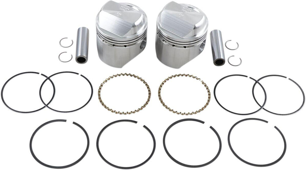 Wiseco High-Performance Piston Kit For Harley Davidson XLCH 1000 1972-1978 +0.040" - Aluminum