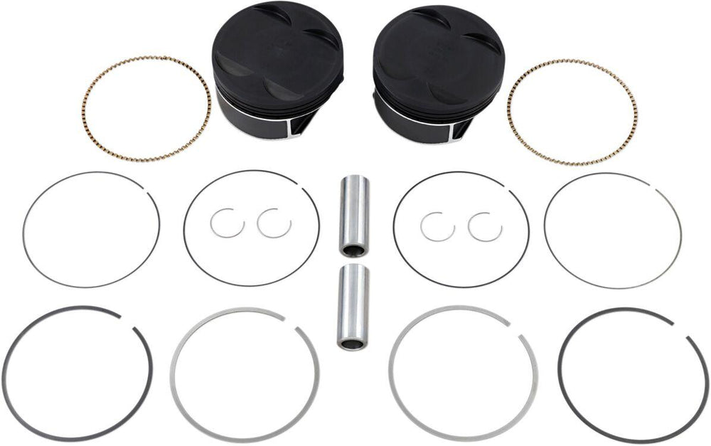 Wiseco Piston Kit For Harley Davidson FLDE 1750 2018-2019 +0.313"
