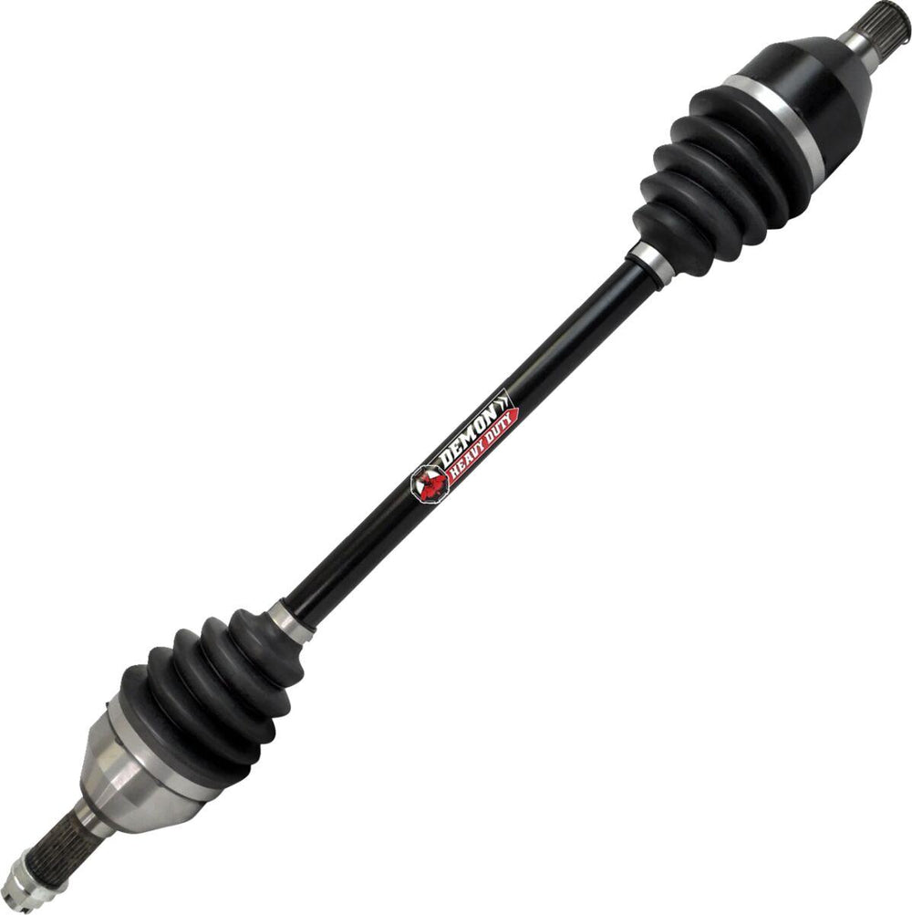 Demon Heavy Duty Axle For Can Am Maverick Turbo 900 EFI 4X4 2018-2024 Fits Rear Left Or Right - Black