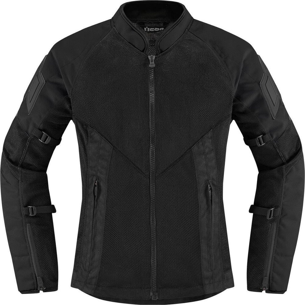 Icon Unisex Womens Mesh AF Jacket - Black