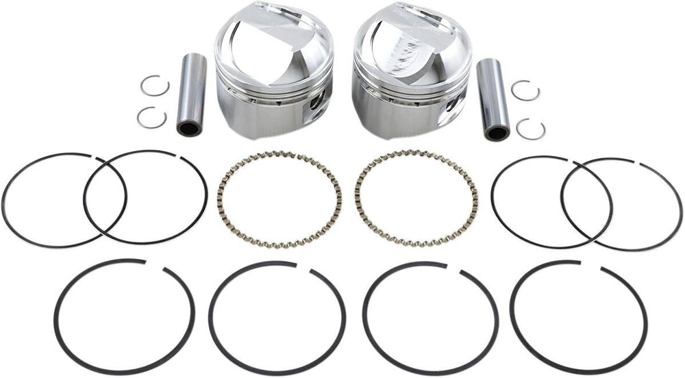 Wiseco High-Performance Piston Kit For Harley Davidson FLH 1340 1979-1984 Standard - Aluminum