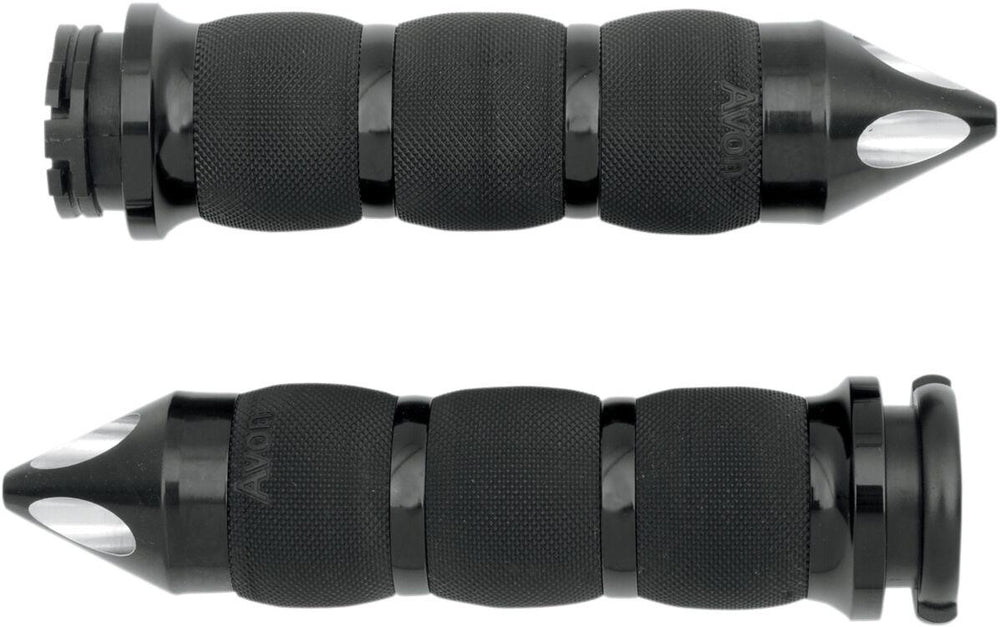 Avon Grips Spike Air Cushioned Grips For Harley Davidson FLD 1690 2012-2013 - Black