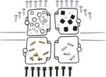 Parts Unlimited Carburettor Repair Kit For Suzuki GSF 400 1991-1993 - Black Gold Silver