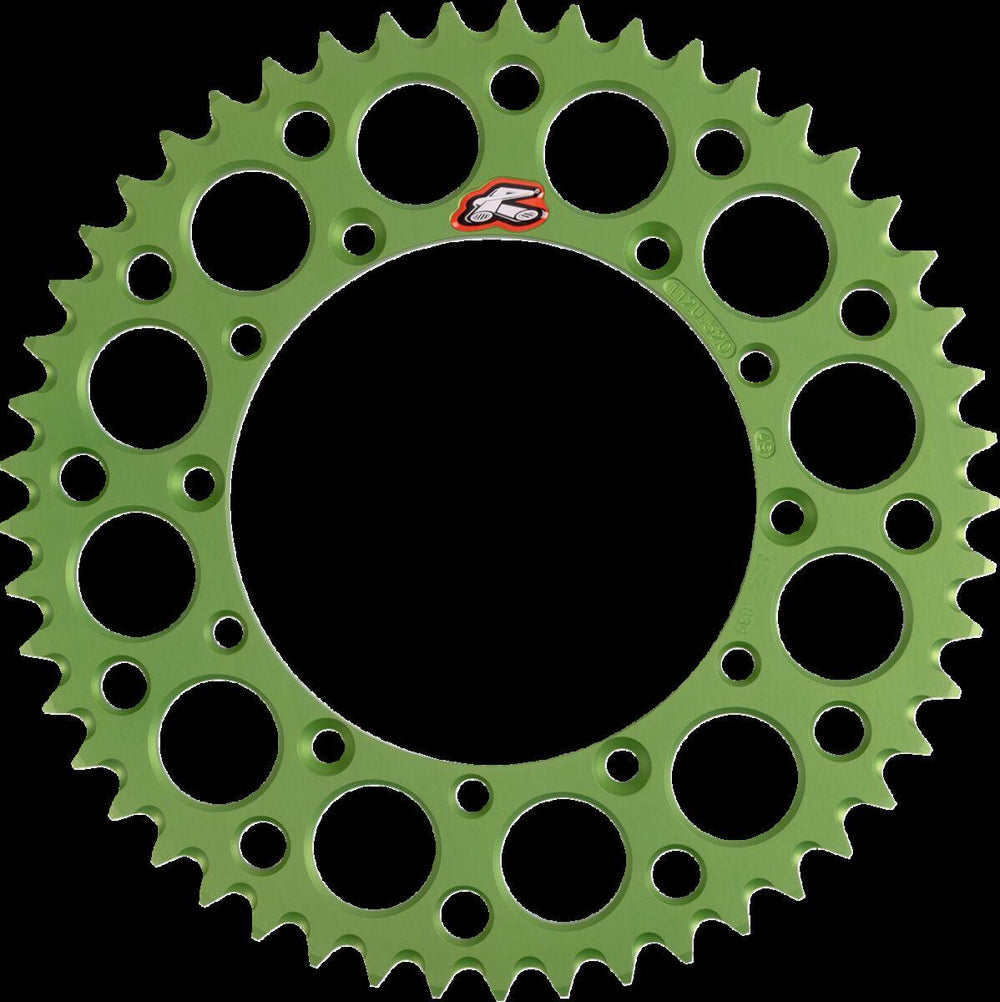 Renthal Ultralight Sprocket For Kawasaki KDX250 1983-1994 Rear 49T - Green
