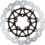 Galfer Two Piece Floating Wave Brake Disc For Kawasaki ZX-10 R 1000 ABS 2016-2026 Fits Front Left
