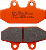 EBC Vee Series Semi-Sintered Brake Pads For Harley Davidson FLDE 1750 ABS Softail Deluxe 107 2018-2020 Rear