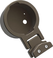 LA Choppers Single Gauge Mount for Performance Risers For Harley Davidson FLD 1690 2012-2013 - Brown
