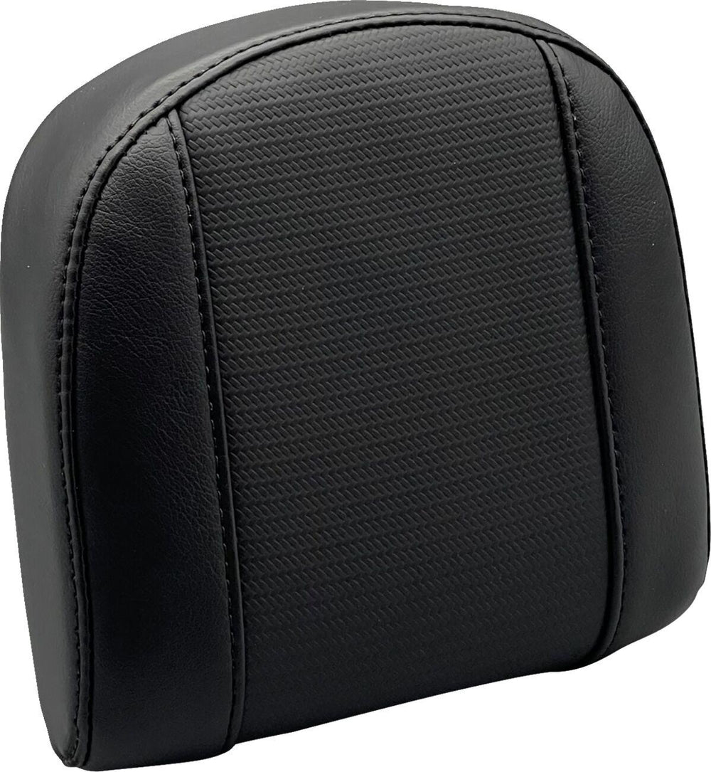 LE Pera Sissy Bar Pad For Harley Davidson FLDE 1750 ABS 2018-2020 Carbon Fiber/GT 3/HR 3 Inlay 19 cm (7-1/2") - Black