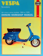 Haynes Service Manual For Vespa Primavera 125 1967-1970