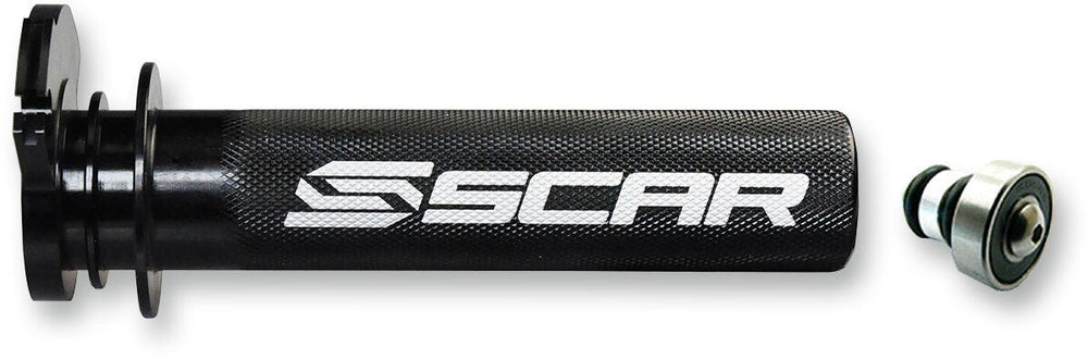 Scar Motocross Aluminium Throttle Tube with Bearing For Honda CR125 1989-2007 - Black