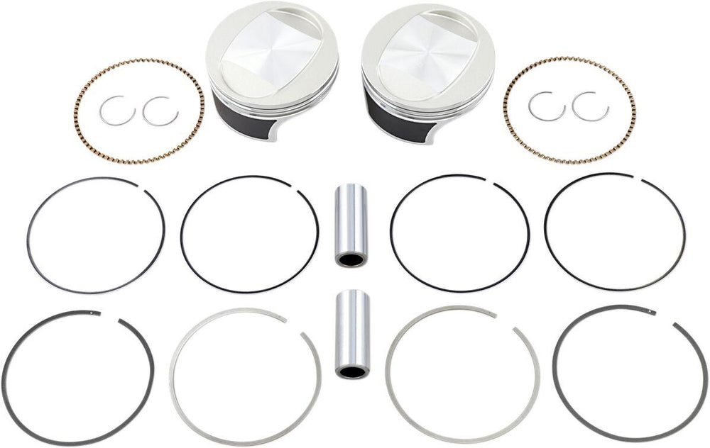 Wiseco Tracker Series Piston Kit For Harley Davidson FLHR 1584 2007-2008 Standard
