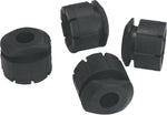 K&L Seat Cushion Rubber Set For Honda TRX125 M 1987-1988 - Black
