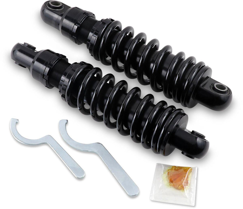 Drag Specialties Premium 10.5" Shocks For Harley Davidson FXD 1340 1995-1998 Rear 267.00 mm (10.50") - Black