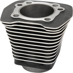 Drag Specialties Replacement Cylinder for Evolution Motors For Harley Davidson FLH 1340 1984 - Aluminum Black Highlighted Fins