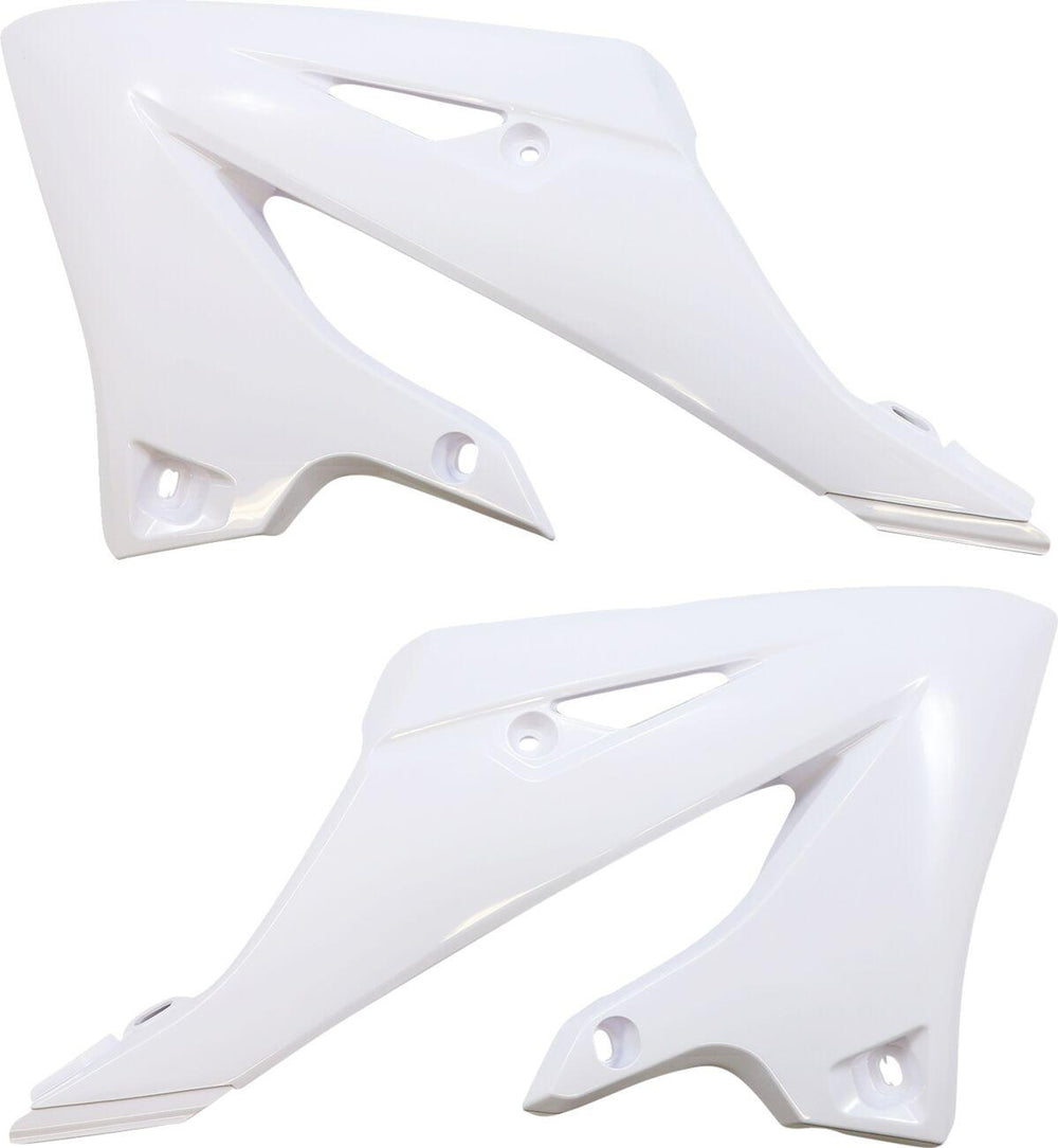 UFO Radiator Scoops For Yamaha YZ125 2022-2025 - White