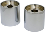 LA Choppers Handlebar Riser Extensions 1-1/2" - 1-1/2" - Chrome
