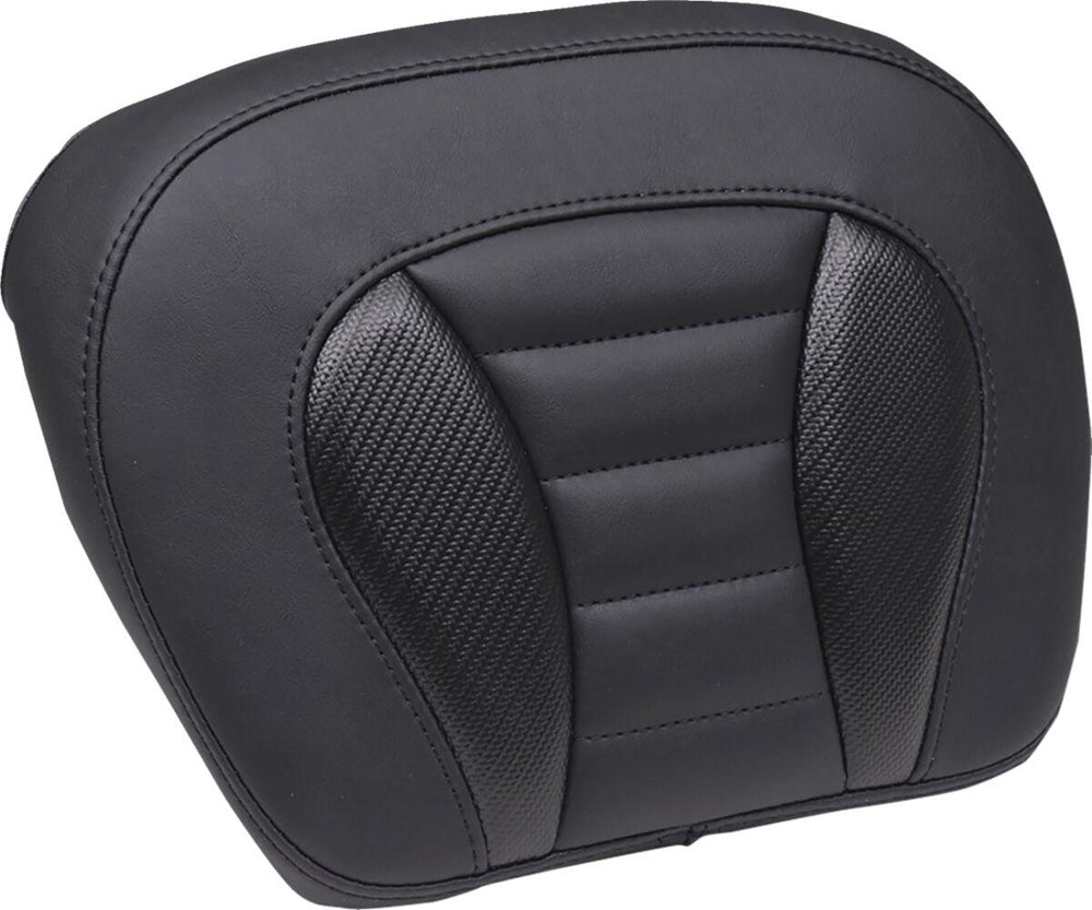 Mustang Deluxe Touring Chopped Tour Pack Sissy Bar Pad For Harley Davidson FLHX 1923 2024-2026 - Black