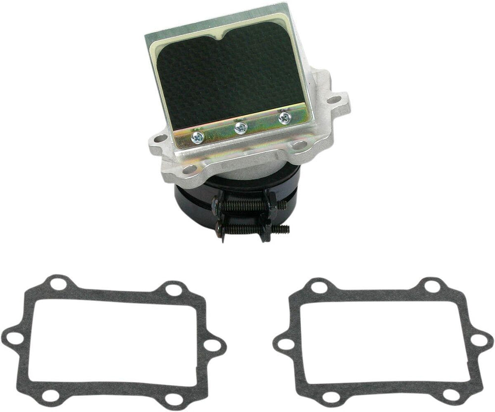 Boyesen Rad Valve Reed Cage Assembly For Suzuki RMX250 1996-1998 - Black/Silver