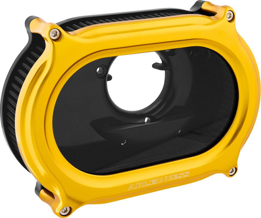 Arlen Ness Stage 2 Method Air Cleaner Kit For Harley Davidson FLHR 1584 2008 - Gold