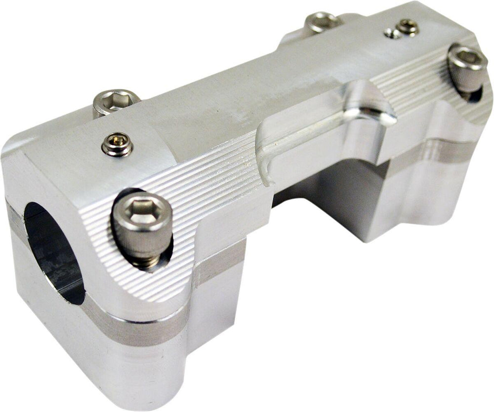 LA Choppers Handlebar Clamp Set For Harley Davidson FLTRK 1868 ABS 2020-2022 1" - Raw