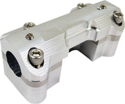 LA Choppers Handlebar Clamp Set For Harley Davidson FLTRK 1868 ABS 2020-2022 1-1/4" - Raw