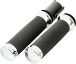 LA Choppers County Line Grips For Harley Davidson FLFBS 1923 ABS 2025 - Chrome