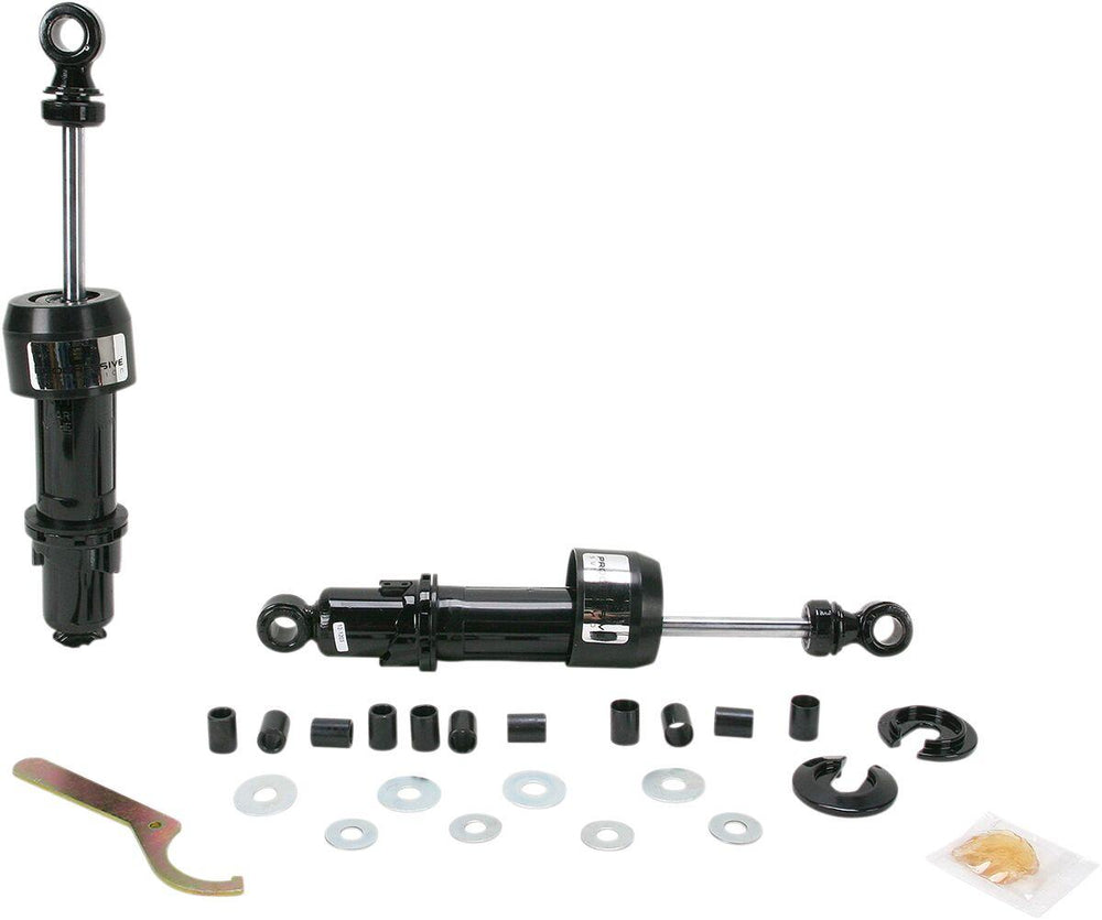 Progressive Suspension 12 Series Shocks For Yamaha DT400 1975-1976 342.90 mm (13.50") - Black