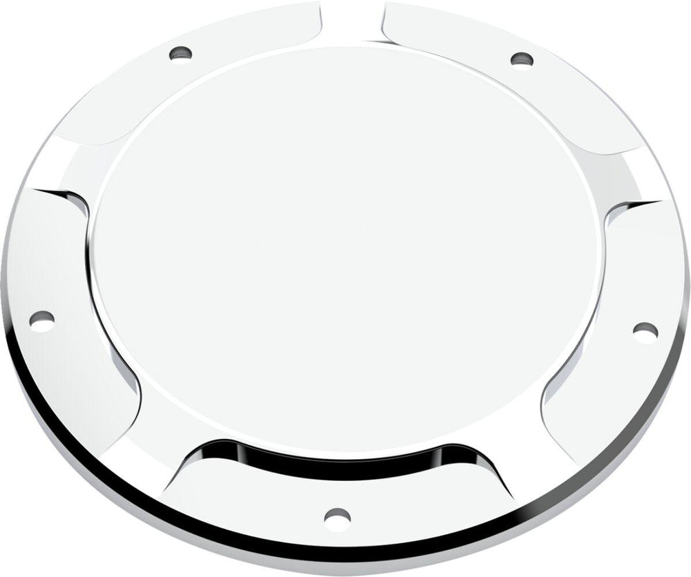 LA Choppers County Line Derby Cover For Harley Davidson FLDE 1750 ABS 2018-2020 - Chrome/Silver