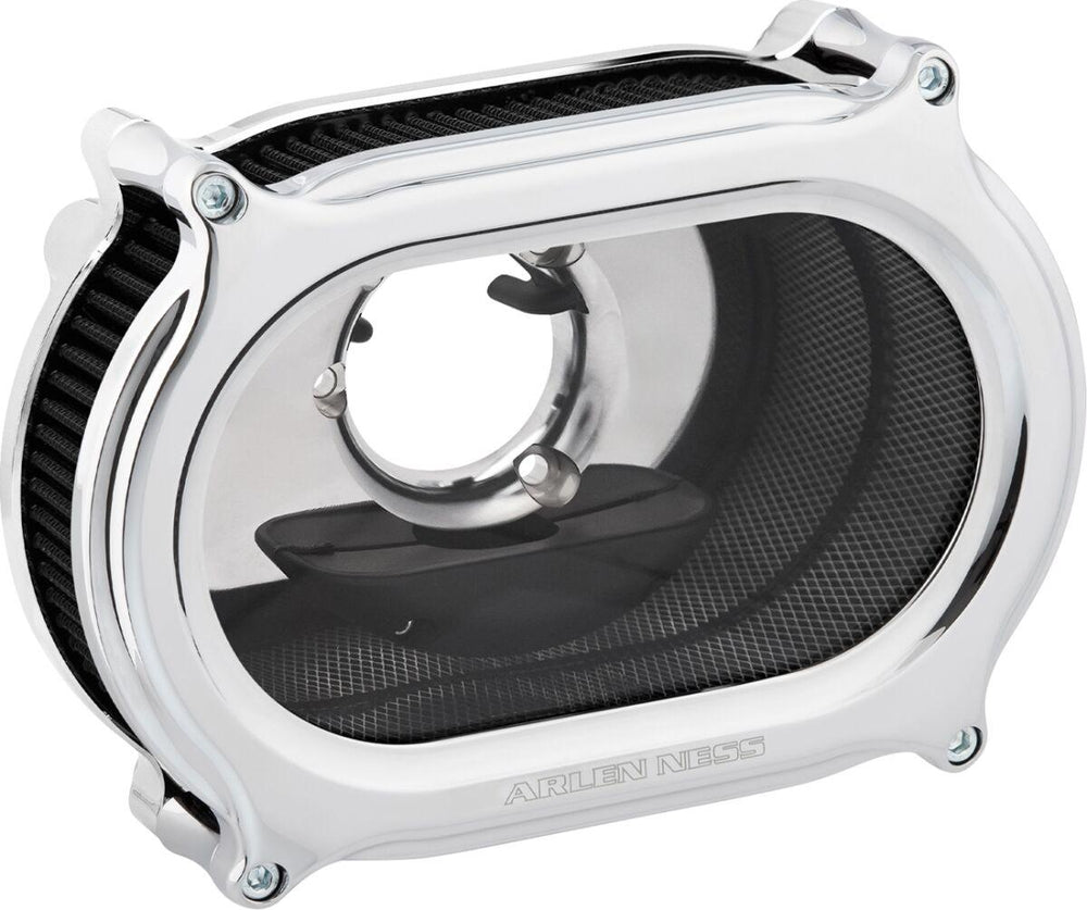 Arlen Ness Stage 2 Method Air Cleaner Kit For Harley Davidson FLHR 1584 2008 - Chrome